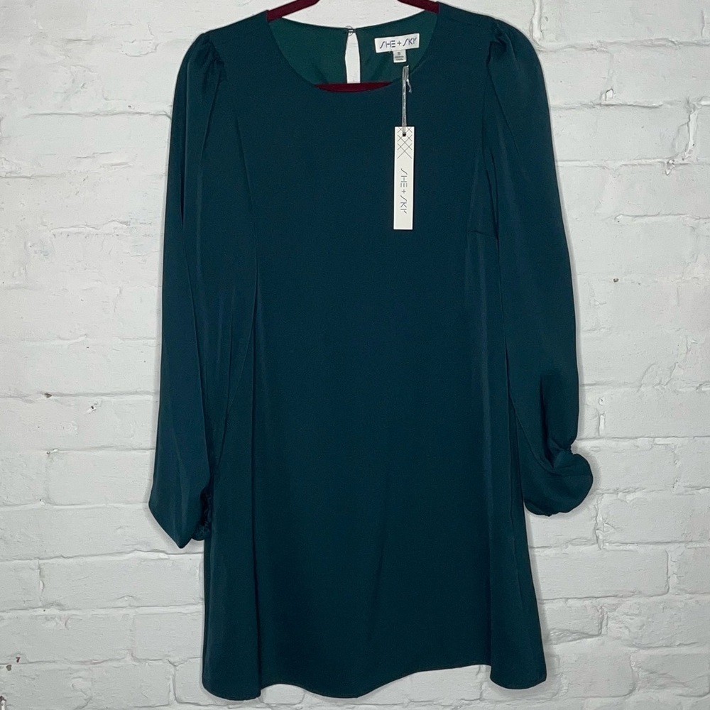 She + Sky Dress S